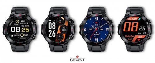 Smartwatch GIEWONT Pionier GPS GW460-1 - Carbon