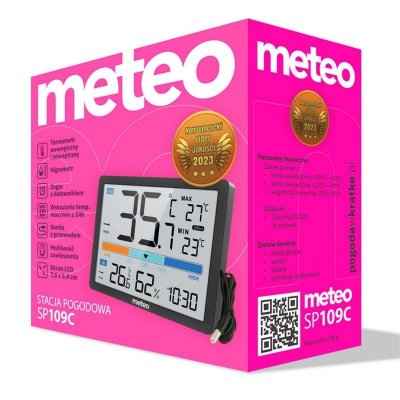 Stacja pogodowa METEO SP109 biała
