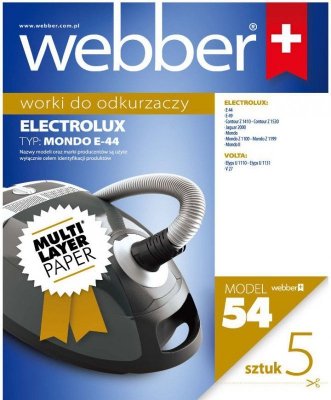 Worki Webber Electrolux Mondo E44 (54 multi layer paper)