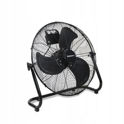 WENTYLATOR Cyrkulator Powietrza PODŁOGOWY DUŻY Wiatrak 50 cm WEBBER CICHY
