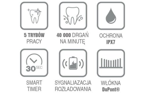 Szczoteczka soniczna do mycia zębów SD200C
