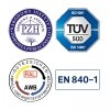 Pojemnik na odpady 240l IPL Plastics, brąz