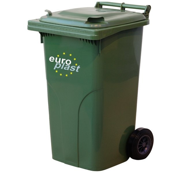 Pojemnik na odpady 240l EUROPLAST żółty