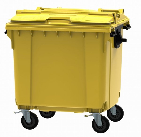 Pojemnik na odpady ESE 1100l Split-LID Zielony
