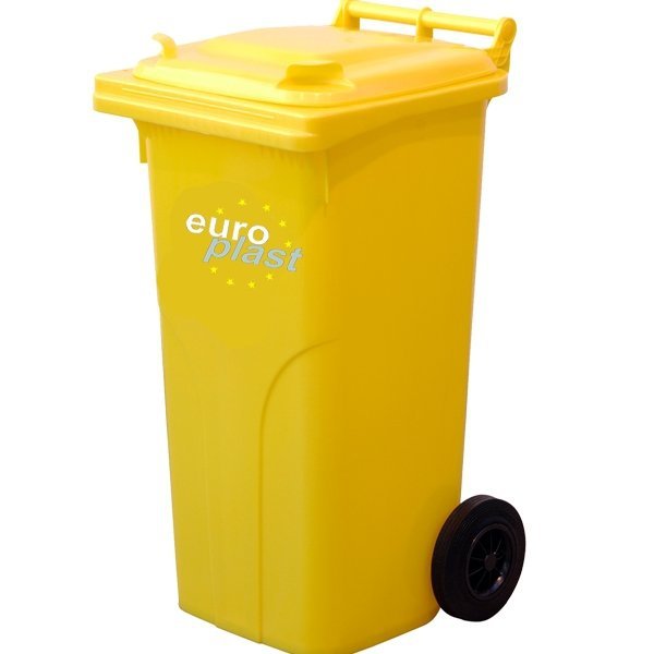 Pojemnik na odpady MGB 120l EUROPLAST Czerwony 