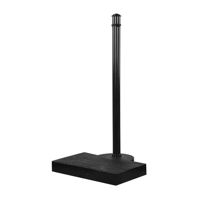 Słupek zwykły z podstawą betonową