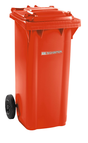 Pojemnik na odpady 120l SSI-Schaefer Żółry