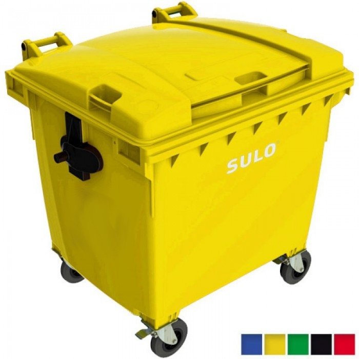 Pojemnik na odpady SULO 1100l Żółty