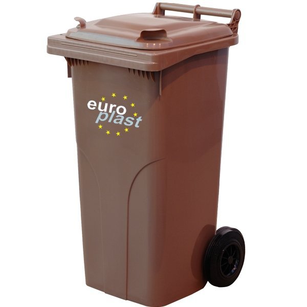 Pojemnik na odpady MGB 120l EUROPLAST Czarny