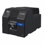 Epson ColorWorks CW-C6500Ae, gilotyna, dysp., USB, Ethernet, czarna