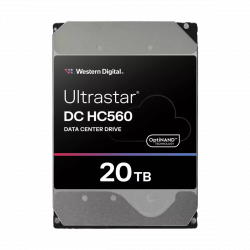 Dysk serwerowy HDD Western Digital Ultrastar DC HC560 WUH722020BLE6L4 (20 TB; 3.5; SATA)