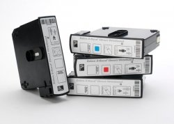 Zebra opaski Z-Band Direct samoprzylepne 25x279mm, 200szt, czerwone (dla dorosłych), 6 kaset
