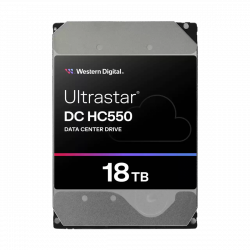 Dysk serwerowy HDD Western Digital Ultrastar DC HC550 WUH721818ALE6L4 (18 TB; 3.5; SATA)
