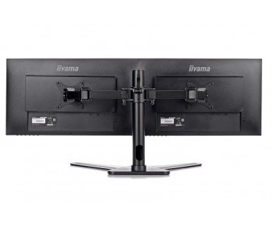 Uchwyt na dwa monitory IIYAMA DS1002D-B1