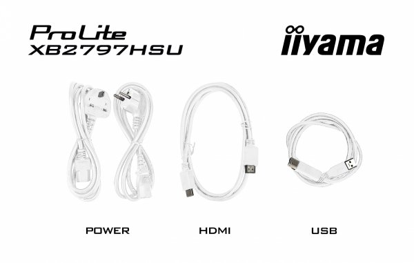 Monitor wolnostojący iiyama ProLite XB2797HSU-W1