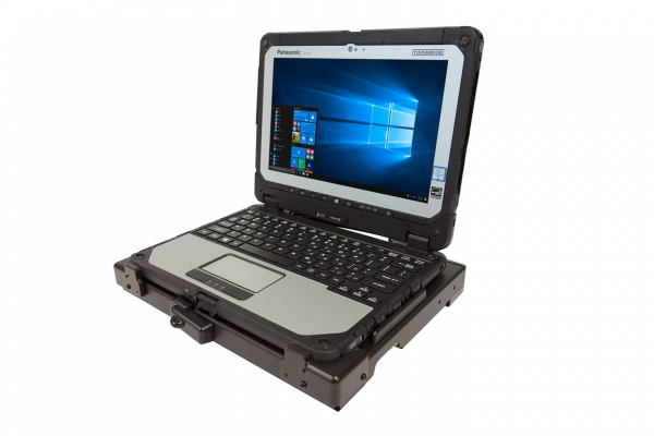Panasonic Samochodowa stacja dokująca bez złącza anteny zewnętrznej, Gamber Johnson, do TOUGHBOOK G2 z klawiaturą ( PCPE-GJ20V07 )