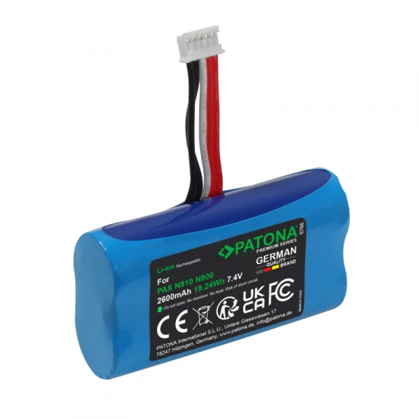 PAX910BL Zamiennik baterii do PAX N910
