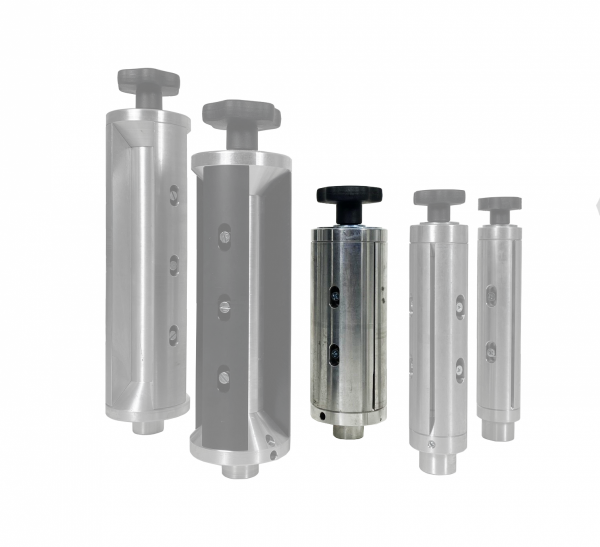 Labelmate C-70170, Szybkozaciskowy uchwyt na gilzy, Ø70 mm, szer. 170 mm ( LMX482 )