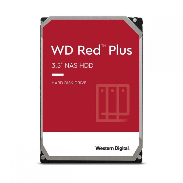 Dysk HDD WD Red Plus WD80EFBX (8 TB ; 3.5&quot;; 256 MB; 7200 obr/min)