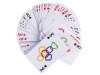 Logiczna Gra Połącz Obręcze Kształty, Puzzle Ring Game Karty