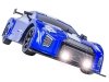 DUŻY Samochód Do Driftu Auto RC Drift 1:16 2,4 GHz PARA DYM 4WD Niebieski Nissan GTR LED