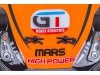 DUŻY Samochód Do Driftu Auto RC Drift 1:16 2,4 GHz PARA DYM 4WD Pomarańczowy Nissan GTR LED