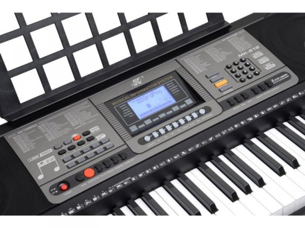 Keyboard Organy 61 Klawiszy Zasilacz MK-816 Z Funkcją Nauki Gry