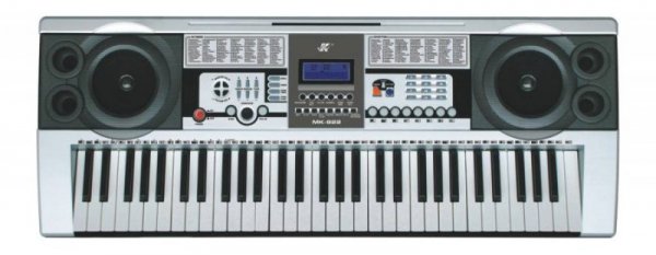Keyboard MK-922 - duży wyświetlacz LCD, 61 klawiszy