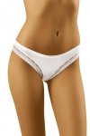 Figi damskie Wol-Bar Soft Floppy Białe