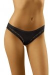 Figi damskie Wol-Bar Soft Floppy Czarne