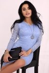 Sukienka damska Merribel Merribel 10391D Blue