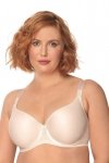 Biustonosz usztywniany Nipplex Anita big mleczny