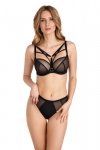 Biustonosz miękki Gorsenia Just black 824