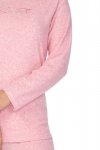 Piżama damska Regina 643 różowa plus
