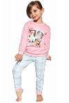 Piżama dziewczęca Cornette Kids Girl 594/167 My Doggy 86-128