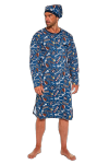 Męska koszula nocna Cornette 110/08 67501 plus size