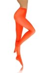 Rajstopy Hiver 40 DEN orange neon Sesto Senso