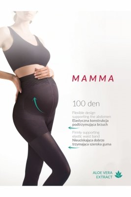 Rajstopy damskie Gabriella 174 Mamma 100 den