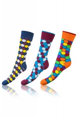 Skarpetki kolorowe Bellinda Crazy Socks BE491004-307 3-pack