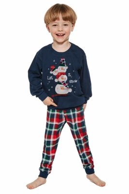 Piżama chłopięca Cornette Young Boy 966/154 Snowman 2 134-168