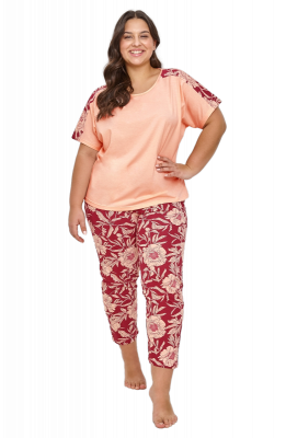 Piżama damska Taro Blossom 2925 2XL-3XL L23