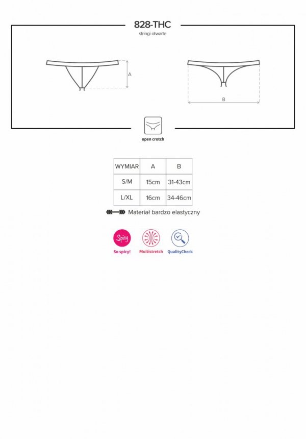 Stringi otwarte 828-THC-1 Obsessive