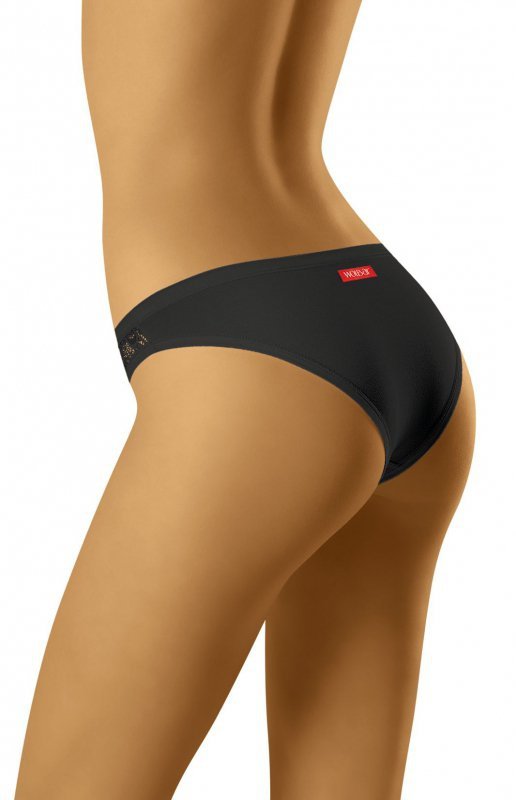 Figi damskie Wol-Bar Pretty Soft Czarne