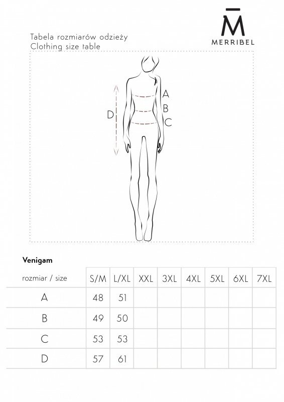 Sweter damski Merribel Venigam Powder