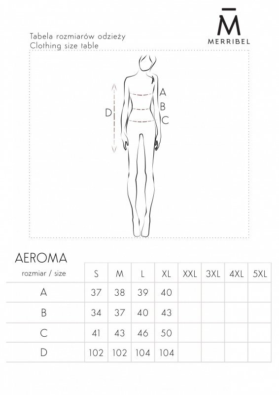 Sukienka damska Merribel Aeroma Grey