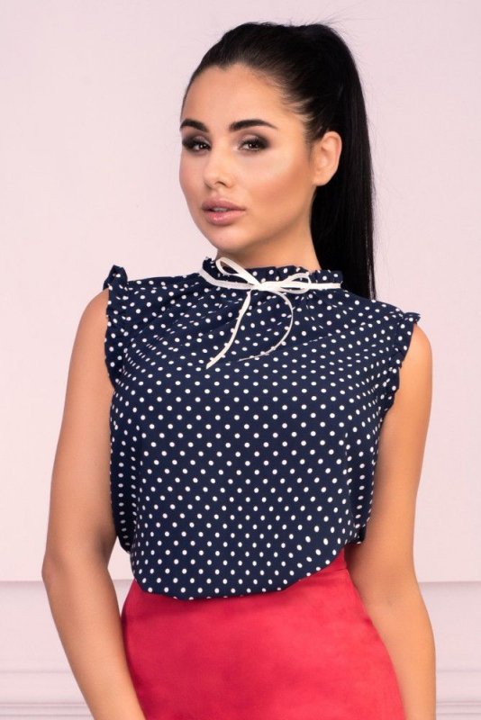 Bluzka damska Merribel Armin Dark Blue