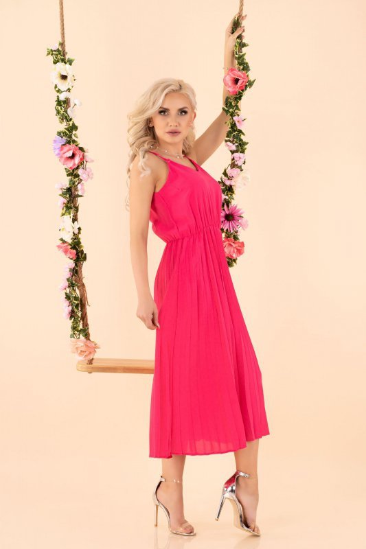 Sukienka damska Merribel Errigam Fuchsia