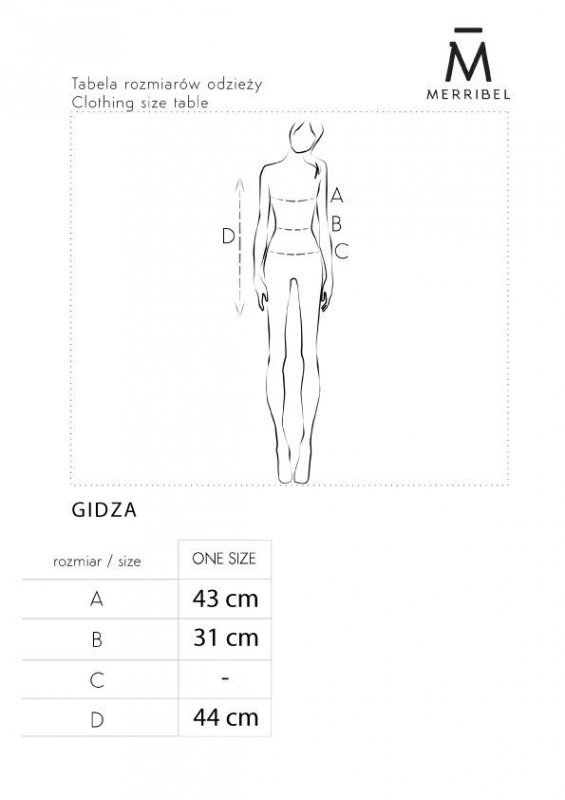 Sweter damski Merribel Gidza Beige