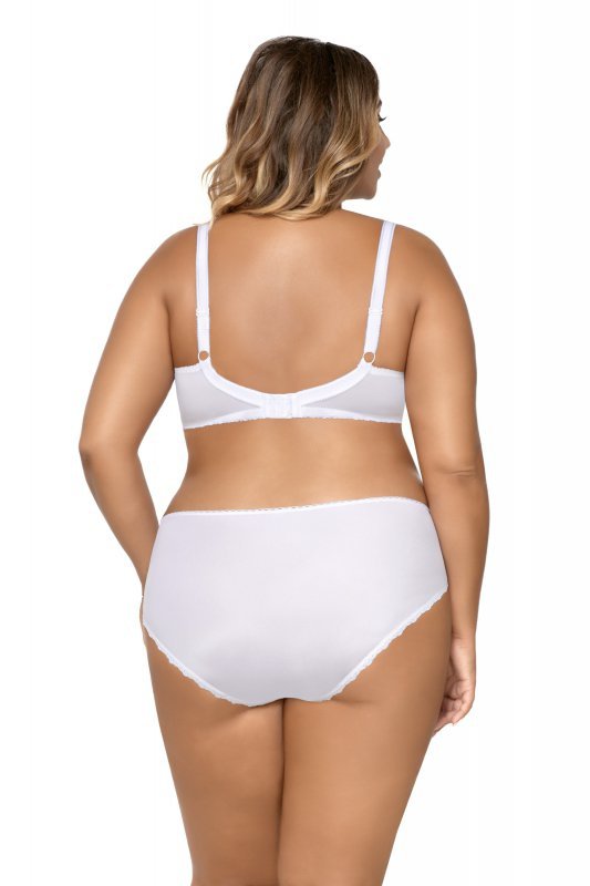 Biustonosz usztywniany Ava 1263 Painel biały plus size