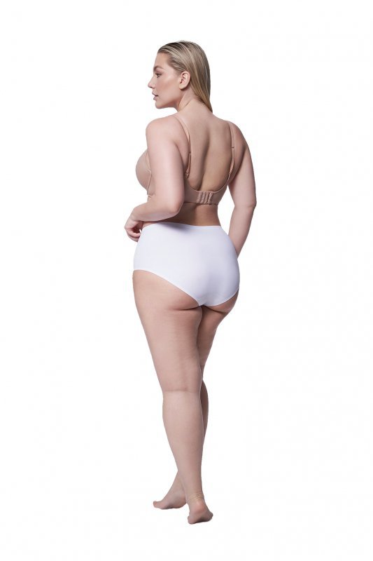 Figi damskie Julimex Pearl białe